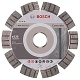 Bosch Accessories Professional Diamanttrennscheibe Best für Concrete, 125 x 22,23 x 2,2 x 12 mm