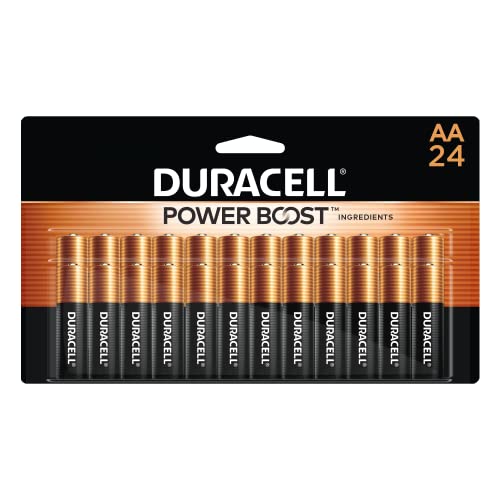 Duracell - CopperTop AA Alkaline Batterien - langlebige Allzweck-Doppel-A-Batterie für Haushalt und Geschäft - 24 Stück