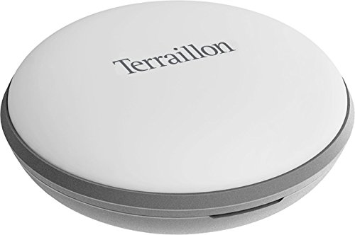 Terraillon Verbindbarer Schlaf-Sensor, Zur Analyse und Überwachung des Schlafs, Eingebauter Speicher, Für Smartphone/Tablet, Bluetooth Smart, Dot