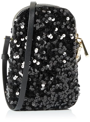 ABRO Unisex Telefontasche Kira Tasche, Schwarz/Gold