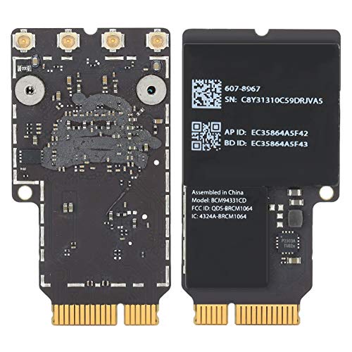 Drahtlose Netzwerkkarte, Broadcom BCM94331CD 802.11ac PCI-E WiFi WLAN Bluetooth 4.0 Karte, Bt Wireless WiFi Kartenmodul für IOS A1418 A1419