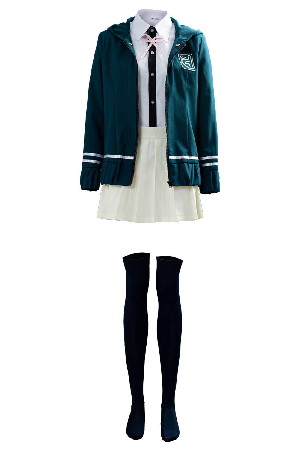 Taeyue Harrypetter Chiaki Nanami Cosplay Kostüm Damen Halloween Karneval Schuluniform Verkleidung Matrosenkostüm, grün, 42