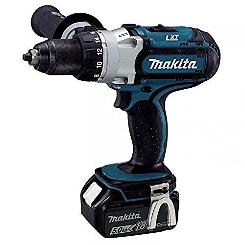 Makita akku-bohrschrauber ddf451rtj 3-gang,18 volt, 2 akkus 5,0 ah