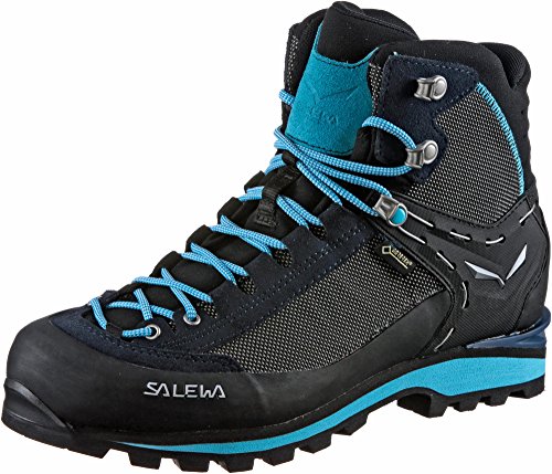 Salewa WS CROW GTX, Damen Trekking- & Wanderstiefel, Blau (Premium Navy/ethernal Blue 3985), 41 EU (7.5 UK)