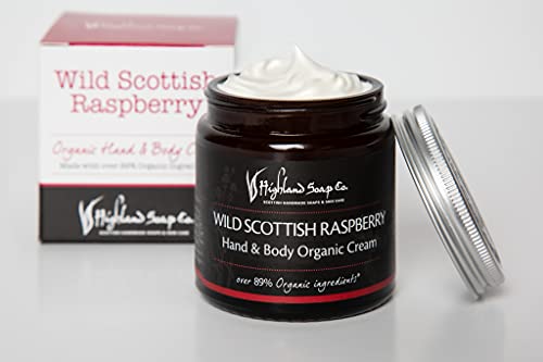 The Highland Soap Company Wild Scottish Raspberry Hand & Body Cream 120 ml
