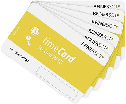 REINER SCT timeCard RFID Chipkarten 50 DES Blanko-Chipkarten