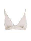 Icebreaker Merino-BH Siren für Damen, Damen, WMNS Siren Bra, Fawn Hthr, X-Small