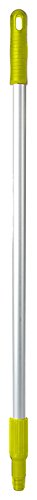 Maya Professional Tools 80203-4 Aluminiumstiel für klappbare Kehrschaufel, FBK/Lebensmittelhygiene, 800 mm x 25 mm, Gelb