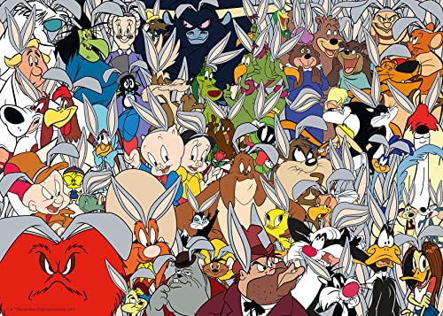 Ravensburger WB Looney Tunes Challenge 1000 Teile Puzzle für Erwachsene - 12000409 - Handwerkliches Werkzeug, Made in Germany, jedes Teil passt perfekt zusammen