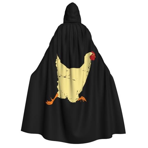 Sylale Animal Farm-Chicken Run Unisex Kapuzenumhang Weihnachten Fasching Halloween Cosplay Kostüm für Erwachsene