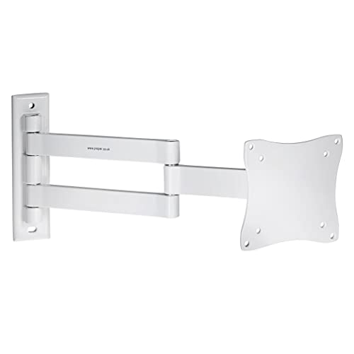 Proper Robuste Swing Arm Wand TV Halterung für 33 cm 48,3 cm 55,9 cm 58,4 cm 61 cm und 71,1 cm LCD- oder LED-TV 's - Weiß