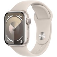 Apple Watch Series 9 GPS 41mm Aluminium Polarstern Sportarmband Polarstern - M/L