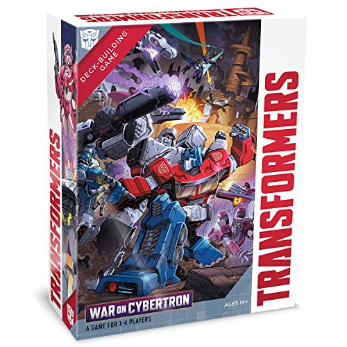 Transformers Deckbau-Spiel: War On Cybertron – eigenständiges Spiel & Erweiterung, ab 14 Jahren, 1–4 Spieler, 45–90 Minuten