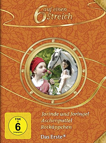 6 auf einen Streich - Märchen-Box Vol. 8 : Aschenputtel/Jorinde und Joringel/Rotkäppchen [3 DVDs]
