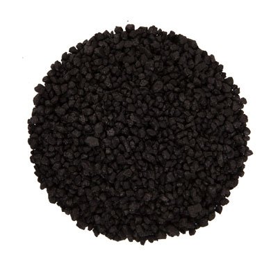 Aquariumpflanzen.net 25kg Farbkies schwarz, Körnung 2-3mm, Aquarienkies, Bodengrund