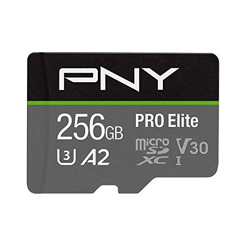 PNY Pro Elite Class 10 U3 V30 microSDXC Flash-Speicherkarte (256 GB)