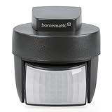 Homematic IP Smart Home Bewegungsmelder mit Dämmerungssensor – außen, anthrazit, Zubehör für Ihr Homematic IP Smart Home, Bewegungserkennung, schaltet Leuchten, Energie sparen, 150574A0