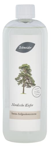 Saunabedarf Schneider - Aufgusskonzentrat, Saunaaufguss Nordische Kiefer 1000ml