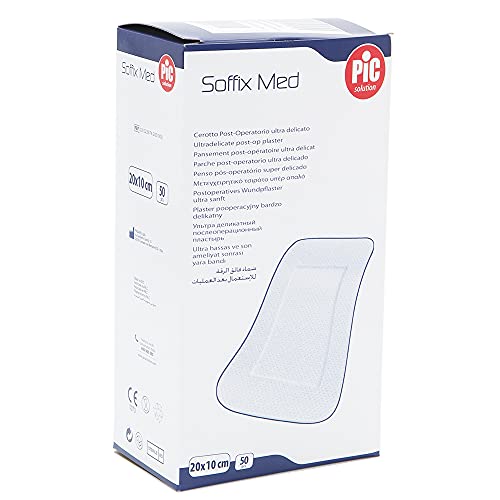 Pic Solution Soffix Med Ultra Delicate Postoperative Patch 50-Teilig, 20 cm Länge x 10 cm Weite 460 g