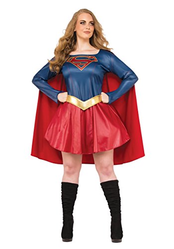 Rubie's Übergröße Supergirl TV Kurviges Kostüm für Erwachsene, siehe abbildung, Mehr