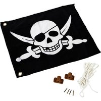 Flagge mit Hebezug-System Pirat