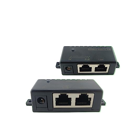 5V-48VPOE Combiner Splitter Gigabit Power Monitoring Security Network Bridge Vierkern-Netzteil Wireless AP-Modul