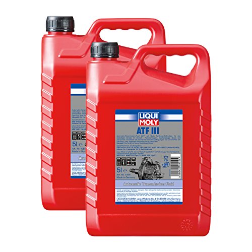 2x LIQUI MOLY 1056 ATF III Automatikgetriebeöl ATF 3 5L