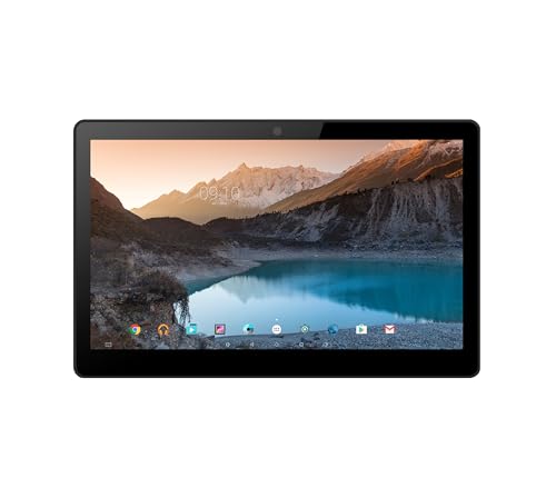 XORO 15.6" Tablet MegaPAD 1564 Pro 3 mit FullHD Multitouch IPS Display, Android 13, 64Bit SixCore CPU, 4 GB RAM, 64 GB Flash, WLAN ax, Bluetooth, Gigabit-LAN, PoE+, Kartenleser, USB Type-C, Kamera