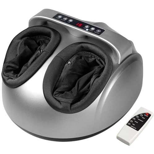 VITALZEN® Mini-Fußmassagegerät (Modell 2020) – Elektrischer Fußmassagegerät mit Massage für Kompression, Wärme und Presstherapie – 2 Jahre Garantie Global Relax® Italien