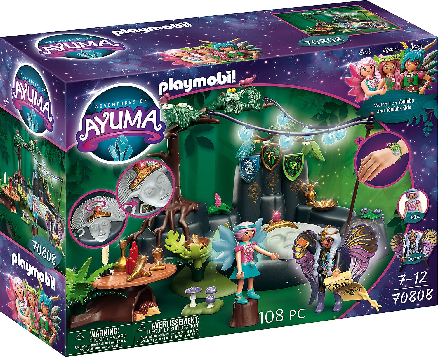 PLAYMOBIL Adventures of Ayuma 70808 Frühlingszeremonie, Spielzeug für Kinder ab 7 Jahren