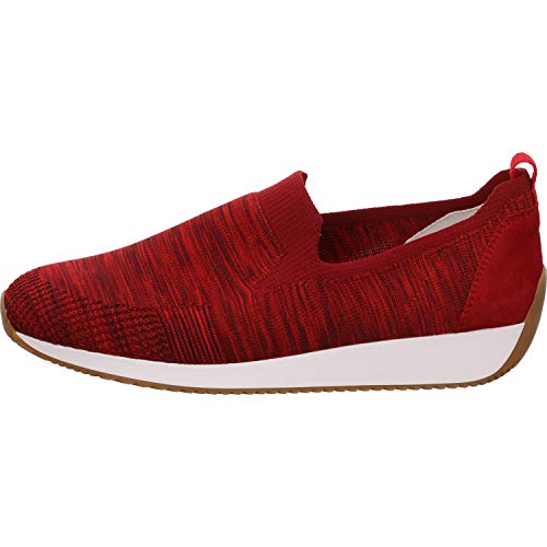 ARA Damen LISSABON 1234080 Slipper, Multi, Rot 06, 38.5 EU