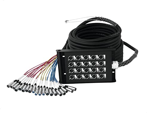 Omnitronic XLR/XLR Multicore Kabel 30 m Anzahl Eingänge:16 x Anzahl Ausgänge:4 x