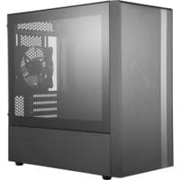 Cooler Master - NR400 - PC-Gehäuse Micro ATX (1 Fenster, 2 x Lüfter 120 mm) - Schwarz