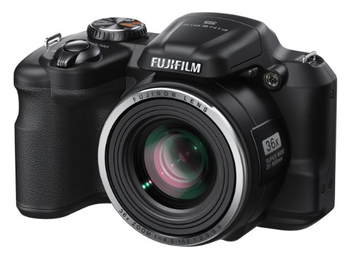 Fujifilm FinePix S8600 Kompaktkamera (16 Megapixel, 7,6 cm (3 Zoll) Display, 36-Fach Opt. Zoom, Kompakte Bauweise) schwarz