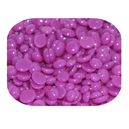 Tubayia 1000g Natürliches Wachs Bohnen Perlen Wachsperlen Wachsbohnen für Haarentfernung (Violett)