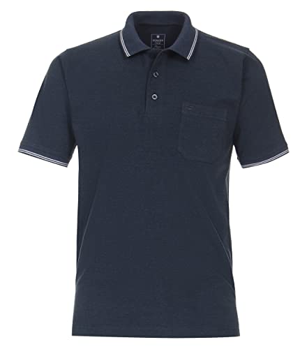 Redmond Polo-Shirt Uni 19 blau L