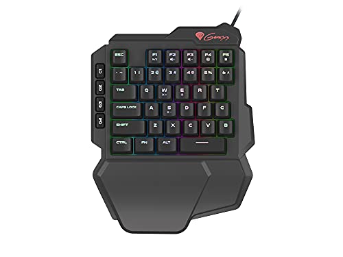 Genesis NKG-1319, Gaming Keyboard, RGB LED Light, Black, Wired, Thor 100 RGB