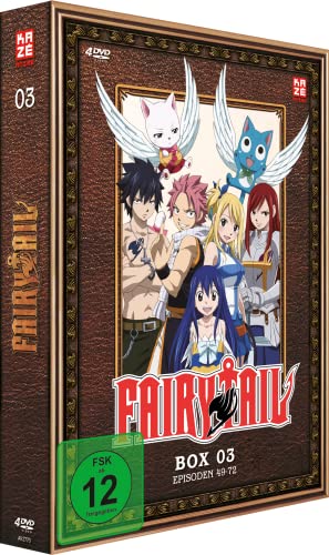 Fairy Tail - Tv-serie - Dvd Box 3 (Episoden 49-72) (4 Dvds) (dvd)