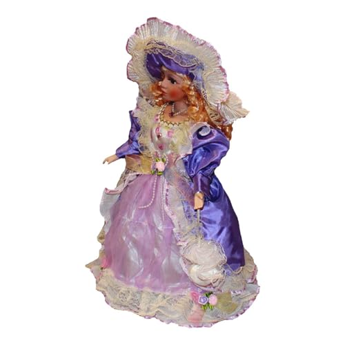 FUZYXIH Sammlerstück Viktorianisches Porzellan Prinzessinnen Dress Up Reborns Zarte Realistische Desktop Mittelstücke Porzellan Heimdekoration Handgefertigt
