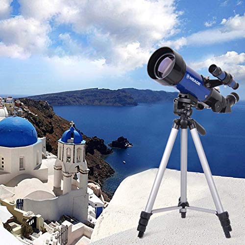 Astronomie-Teleskop, Finder 5 * 24 Finder-Spiegel, optische Systembrechung, Teleskop-Refraktor-Teleskop-Zielfernrohr, mehrschichtiger grüner Film für Reisen,