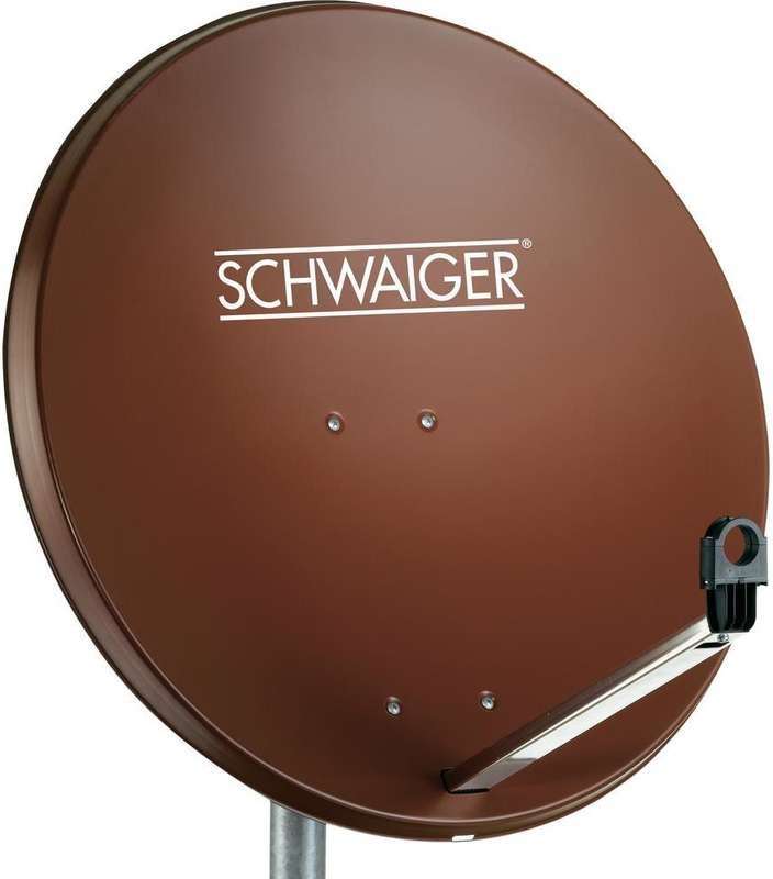 Schwaiger SPI996.1 SAT Antenne 80 cm Reflektormaterial: Stahl Anthrazit