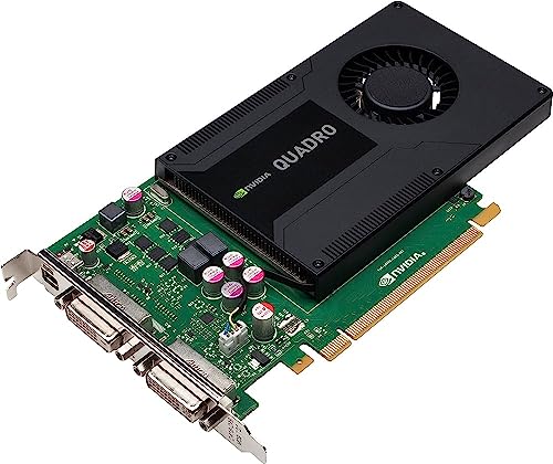 NVIDIA Quadro K2000D – Grafikkarten – Quadro K2000D – 2 GB GDDR5 – PCIe 2.0 x16–2 x DVI, Mini DisplayPort, Einzelhandel