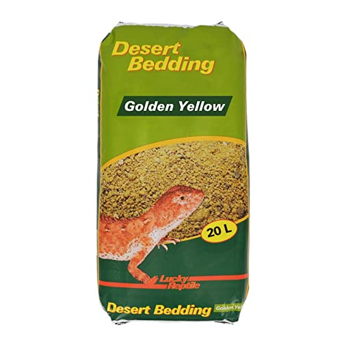 Lucky Reptile DBY-20 Desert Bedding Golden Yellow, 20 l