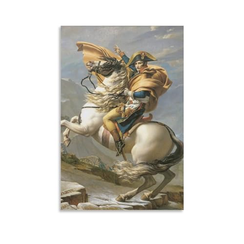 Napoleon Jacques Louis David Maler-Poster, Druck, Fotokunst, Malerei, Leinwand, Poster, Heimdekoration, Poster, 50 x 75 cm