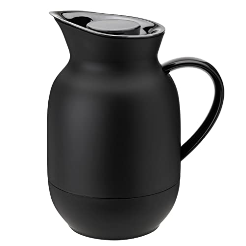 Stelton Amphora Isolierkanne für Kaffee 1 Liter soft black