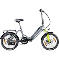 ZÜNDAPP E Bike ZT20R 20 Zoll Elektro Klapprad E Bike Damen Ebike Faltrad Herren Elektrofahrrad klappbar mit Shimano Schaltwerk Fahrrad Elektro Pedelec