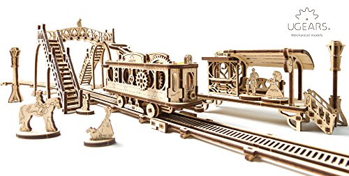 UGEARS Tram Line - Mechanischer Modellbaukasten