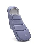 Bugaboo Ganzjahres Fußsack, unverzichtbares Kinderwagen-Zubehör für jede Jahreszeit, wasserdichter und atmungsaktiver Fußwärmer, Seaside Blue