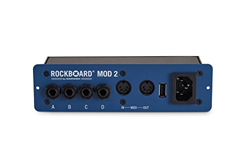 Rockboard MOD 2 All-in-one Patchbay TS/TRS, MIDI & USB B-Stock/Demo - Koffer für Effektgeräte