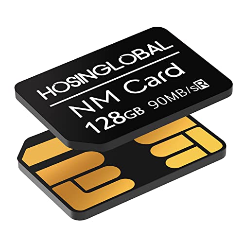 YAOMAISI NM-Karte 128GB 90MB/S Nano-Speicherkarte Nano-Karte Nur für Huawei P30/P30pro/Mate20-Serie/Mate30-Serie Nano 128 GB-Karte geeignet